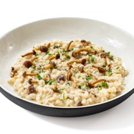 Ризотто из перловки с грибами