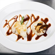 Ризотто по-корсикански с морским чертом