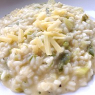 Ризотто с чеддером