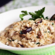 Ризотто с грибным ассорти