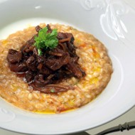 Ризотто с кукумарией