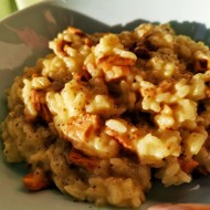 Ризотто с лисичками и сметаной