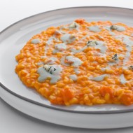 Ризотто с тыквой и голубым сыром