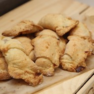 Рогалики с яблочным вареньем