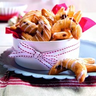 Рогалики с ромовым изюмом