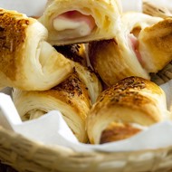 Рогалики с ветчиной