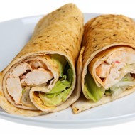 Роллы с курицей и беконом