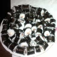 Роллы с лососем