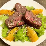 Ростбиф с апельсиновым маринадом