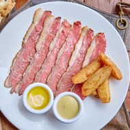 Ростбиф с розмариновой солью