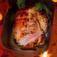 Рождественская ветчина с медом