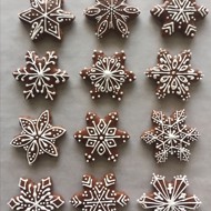 Рождественские карамельные пряники