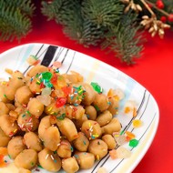 Рождественские струфолли с лимоном