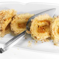 Рулет из бриоши с тремя наполнителями