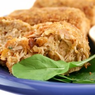 Рулеты из картофеля с тунцом и майонезом