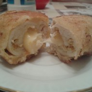 Рулетики из куриной грудки с сыром