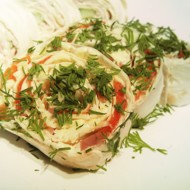 Рулеты из лаваша с красной рыбой и творожным сыром