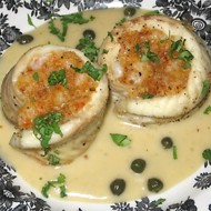 Рыба, фаршированная грибами