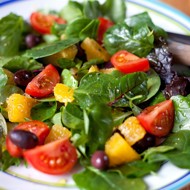 Салат из арагонских маслин и валенсийских апельсинов