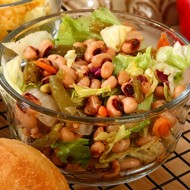 Салат из фасоли