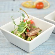 Салат из говядины с огурцом