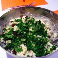 Салат из яиц с сыром