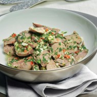 Салат из языка ягненка