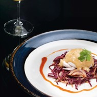 Салат из капусты и курицы в китайском стиле