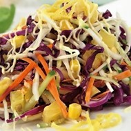 Салат из капусты с апельсинами