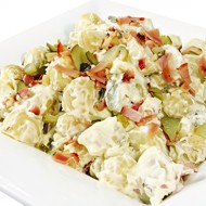 Салат из курицы с ветчиной и киви