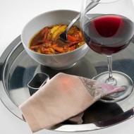 Салат из печеных перцев с бальзамическим уксусом