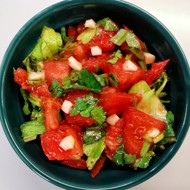 Салат из помидоров