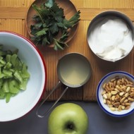 Салат из сельдерея и яблок