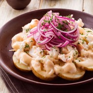 Салат из соленой трески