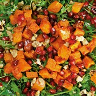 Салат из тыквы с рукколой
