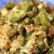 Салат из тунца и стручковой фасоли