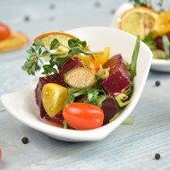 Салат из запеченой свеклы