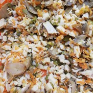 Салат мужской с курицей и шампиньонами