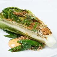 Салат романо на гриле