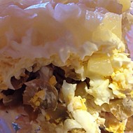 Салат с ананасом и курицей