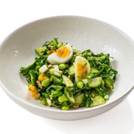 Салат с черемшой