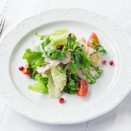 Салат с индейкой и гранатом