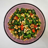 Салат с кедровыми орехами