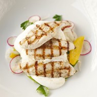 Салат с курицей и фенхелем