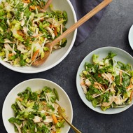 Салат с курицей и капустой