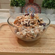 Салат с курицей и корейской морковью