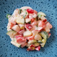 Салат с майонезом