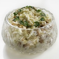 Салат с минтаем и яблоком