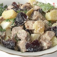 Салат с мясом