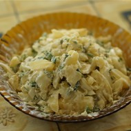 Салат с патиссонами